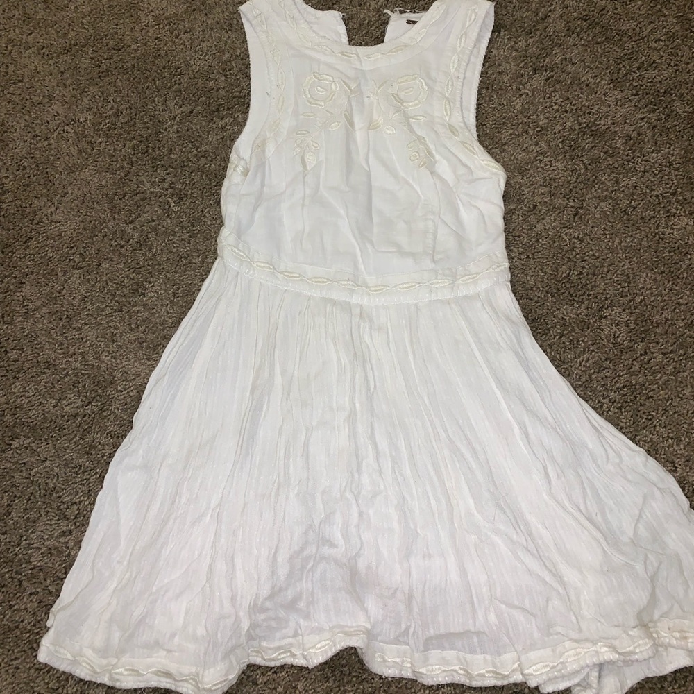 EUC white Free People dress
